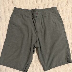 O'Neill Men's Charcoal Flat Front Shorts